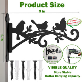 KEHOUXRE wall-mount plant hanger ready to install on fence posts