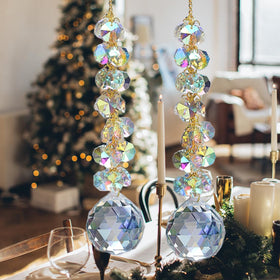 Car interior decor option with KEINIA suncatchers for subtle light accents
