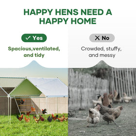 Kejector sanded wood roosts provide smooth surfaces for safe chicken resting
