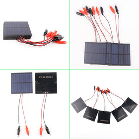 KEJNYT solar panels power DIY toys and garden lights with ease