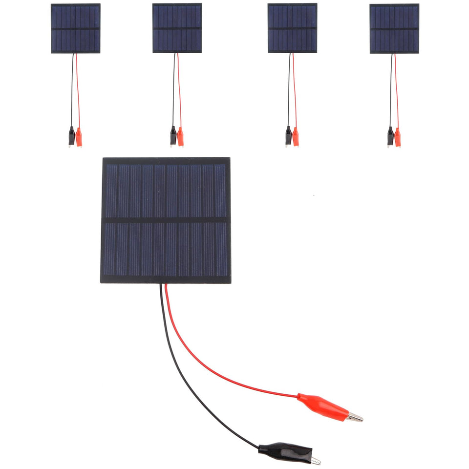 KEJNYT small solar panel 89.5mm square for portable DIY power on the go