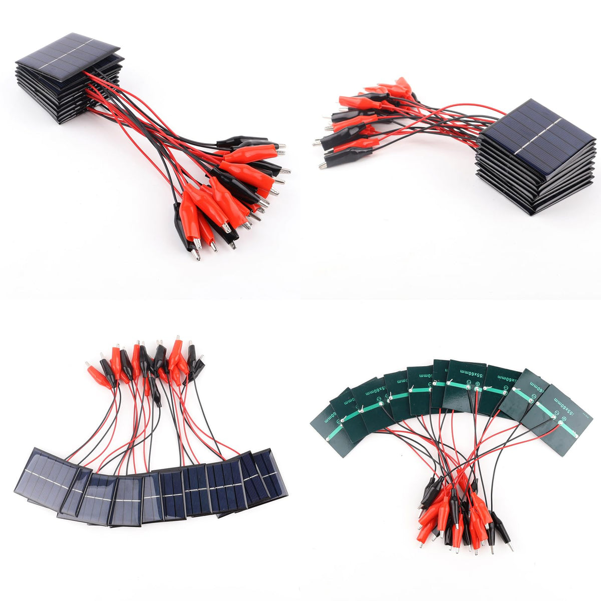 KEJNYT garden-light setup powered by compact solar panels in daylight.