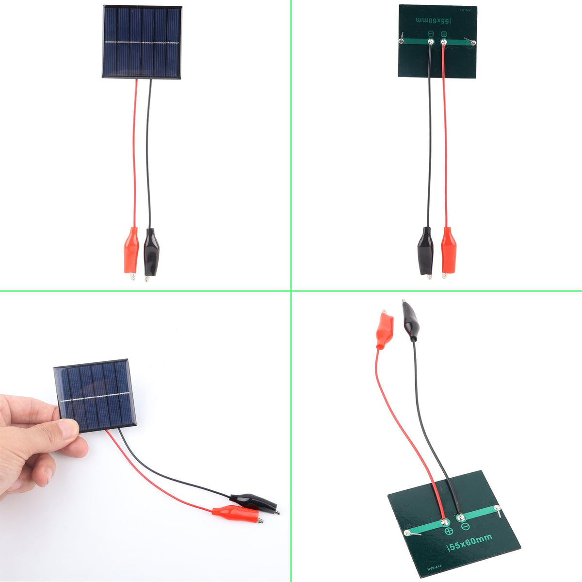 KEJNYT solar panels in parallel configuration for higher current.