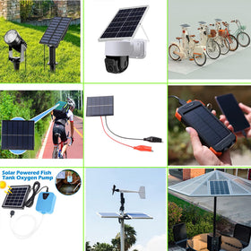 KEJNYT solar panels in series configuration illustrating boosted voltage.
