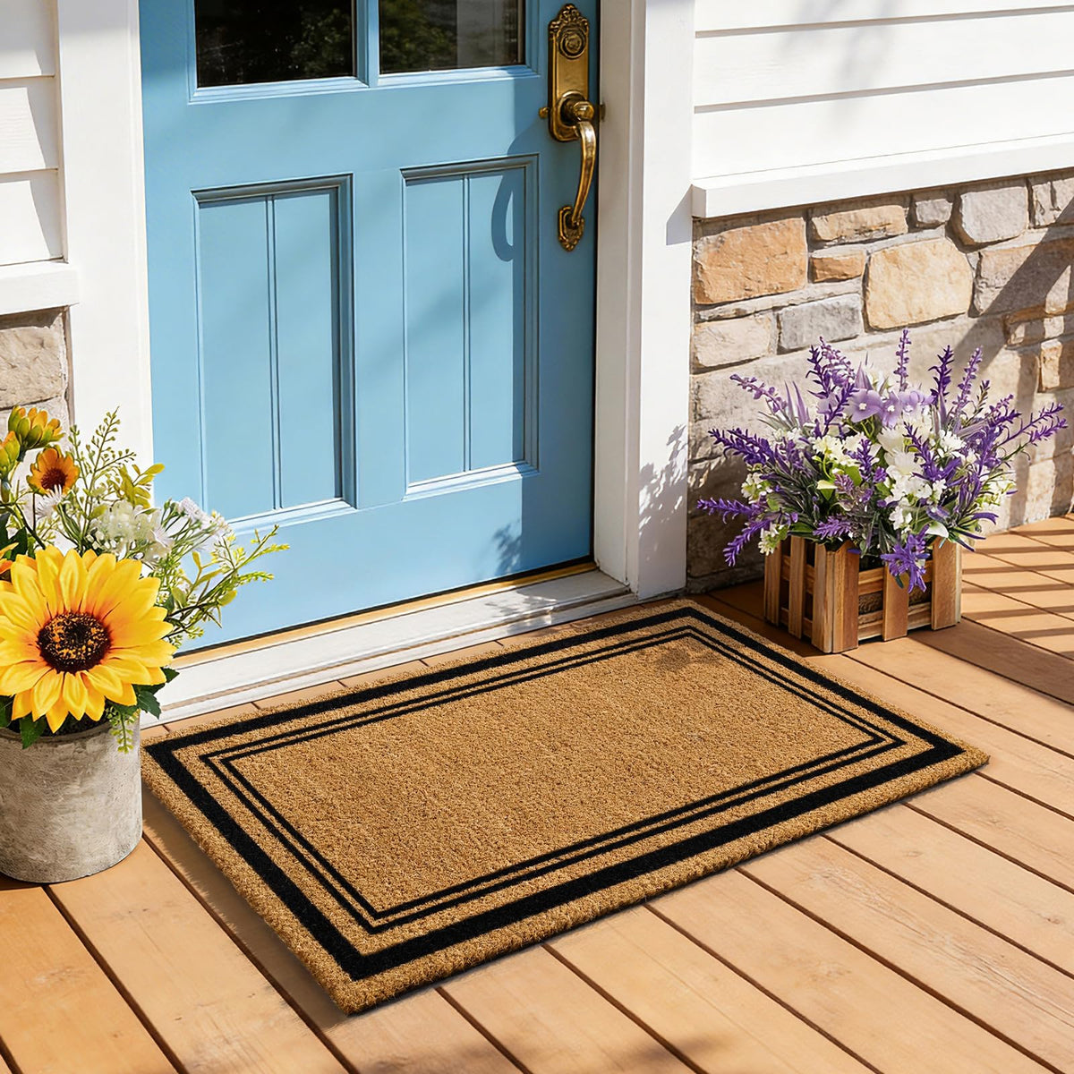 Kelarea front door mat makes a thoughtful gift for new homes.