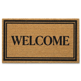 Kelarea front door mat in natural coir texture for durable indoor-outdoor use.