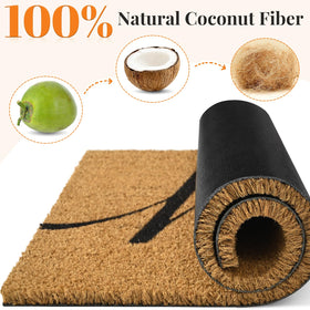 Kelarea mat non-slip backing keeps entry safe in wet conditions.