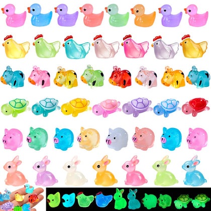 Kelfendeko mini resin ducks for fairy gardens and playful decor.
