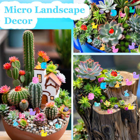 Kelfendeko mini turtles figures perfect for micro landscapes and kids' crafts.