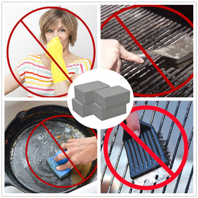 Kelfuoya Elaziy non-toxic grill cleaner keeps kitchen safe around kids