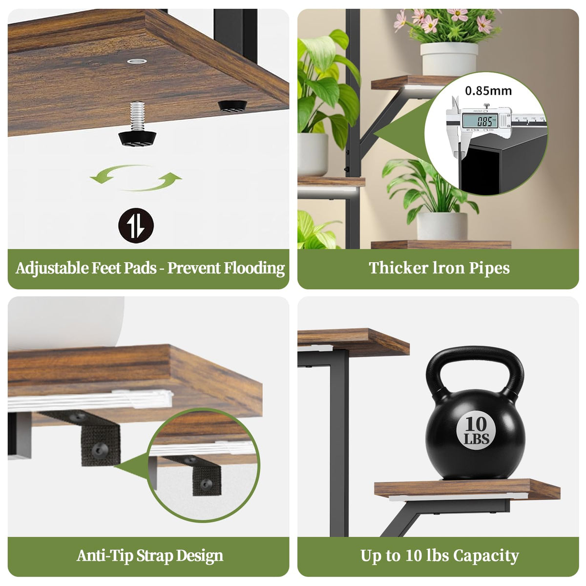 KELHOMECL anti-tip straps provide added safety in homes with kids.