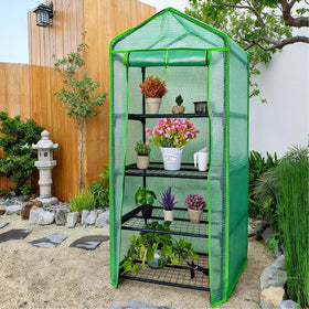 Kelived Rust-proof steel frame emphasizes durability and stable garden support.