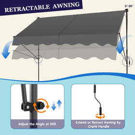 KELIXU aluminum roller construction emphasizes durable, weather-ready shelter from wind.