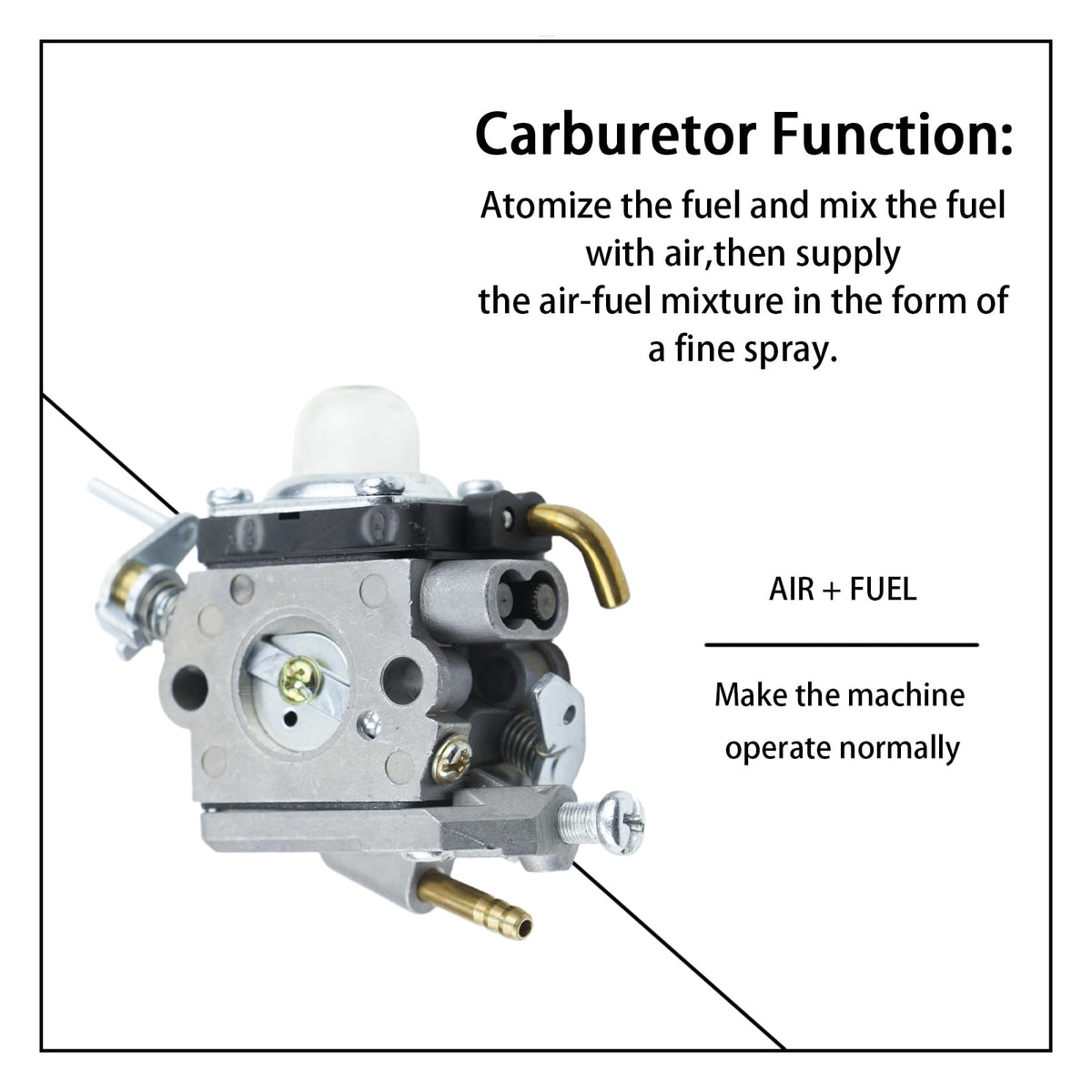 KELKONG 545008097 replacement carburetor overview for upgrade.