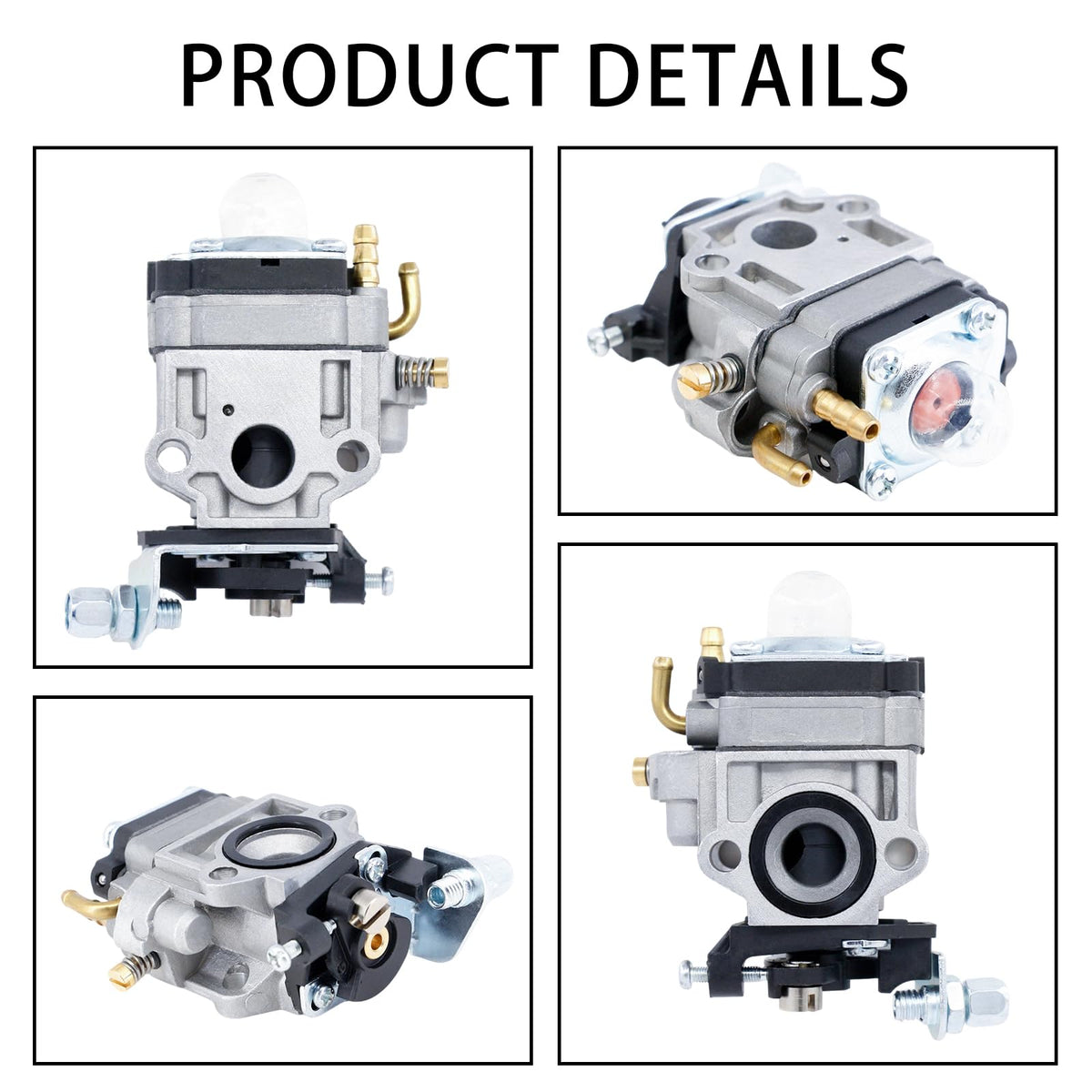 KELKONG durable materials construction for long-lasting carburetor performance.