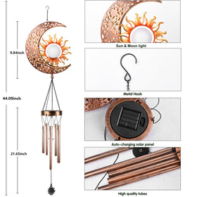 KelvinLux IP44 waterproof wind chime ready for rain or shine in outdoor spaces