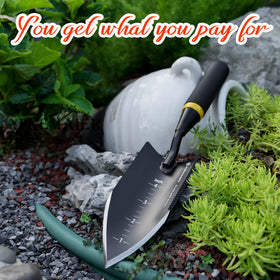 Kemaier serrated edge aids weed removal and soil penetration