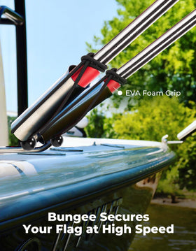 KEMIMOTO EVA foam grip provides comfortable handling while mounting