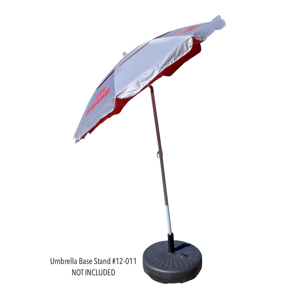 Kemp USA Lifeguard Solar Umbrella solar-powered features boost station convenience.