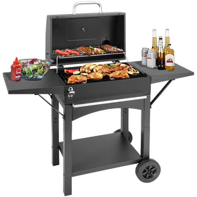 Kendane Charcoal Grill main cooking area ideal for large family barbecues.