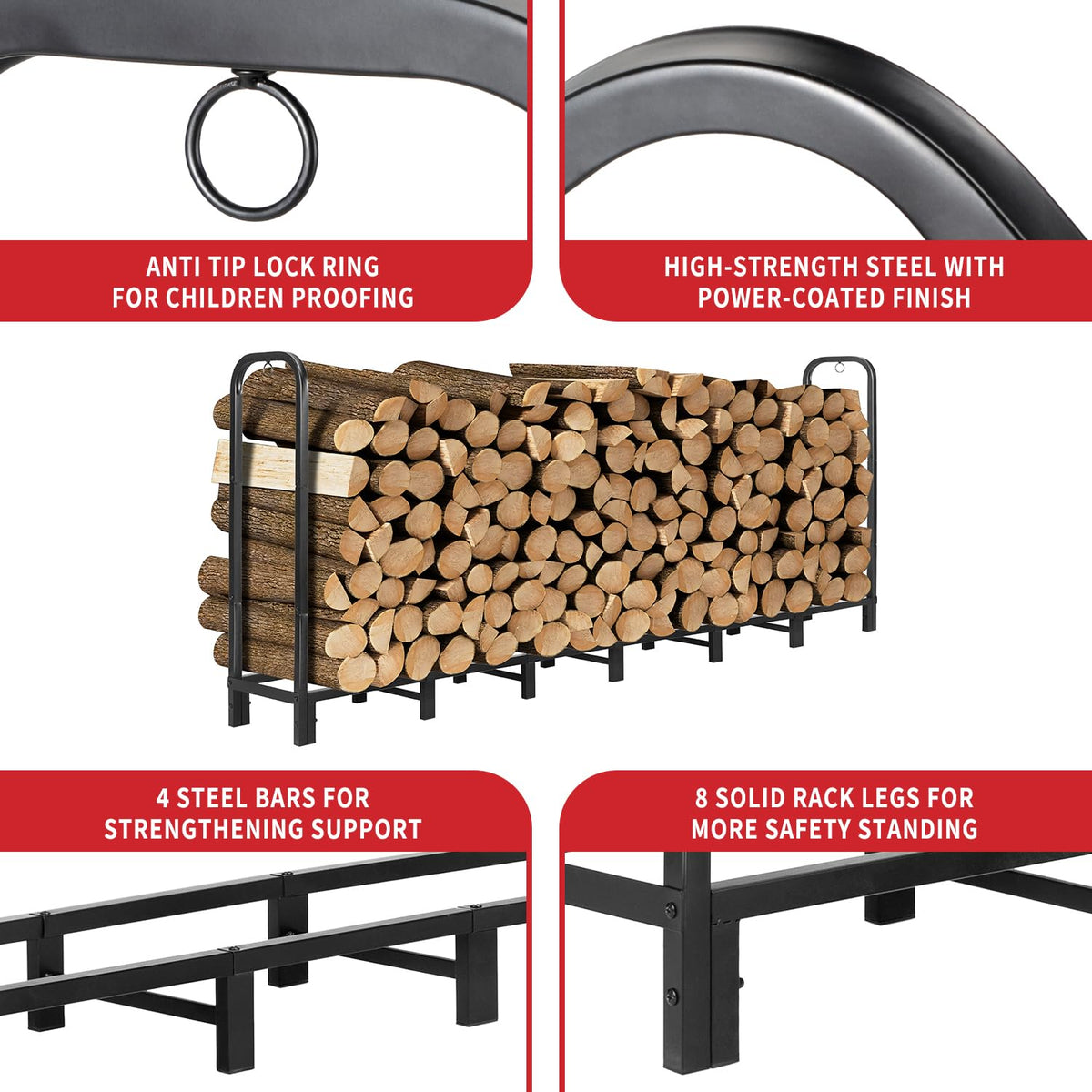 Kendane easy-assembly system enables quick setup in about 20 minutes