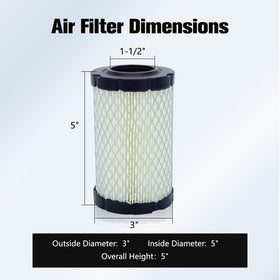 Kendwin fuel filter included, supports clean fuel delivery for smoother starts