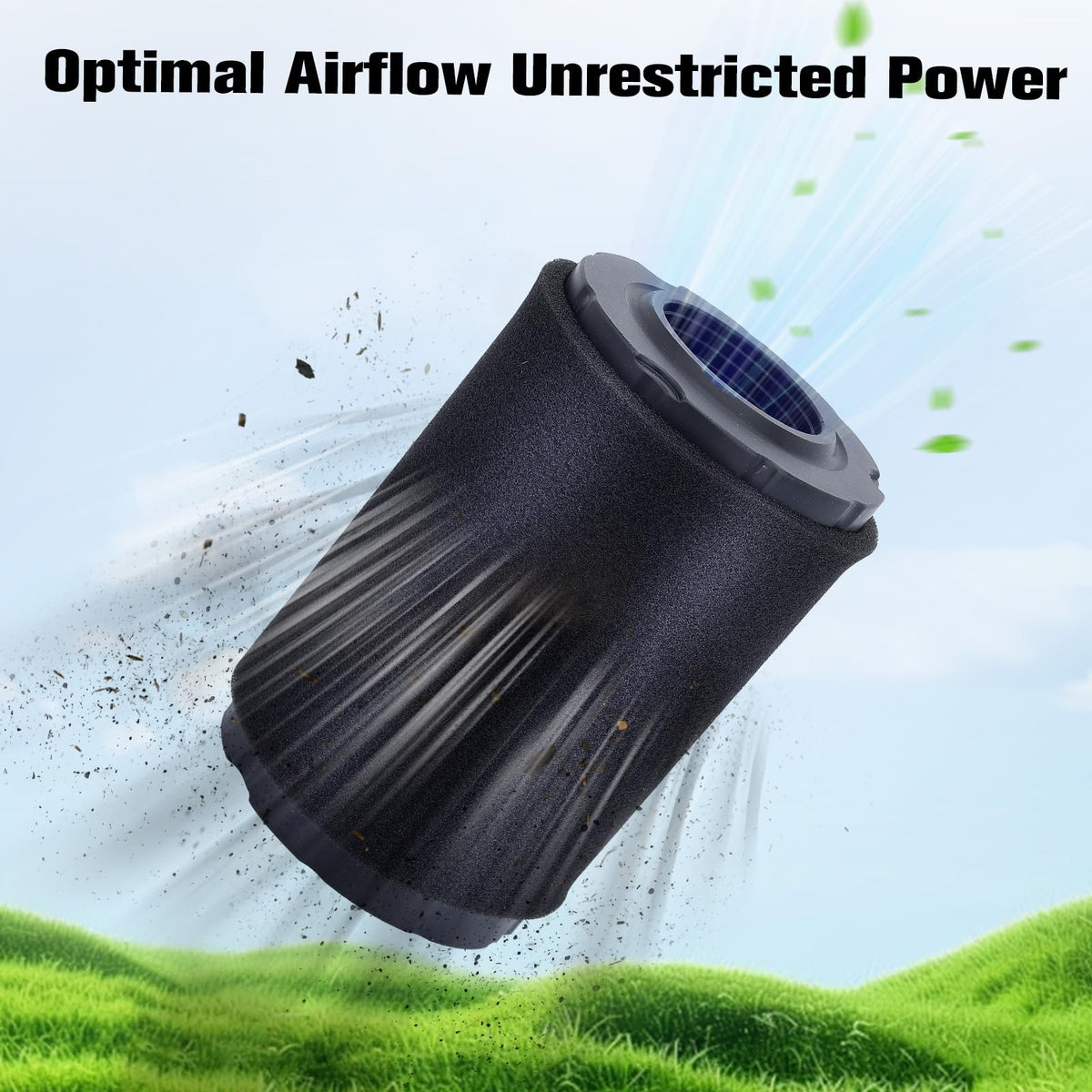 Kendwin filter compatible with Husqvarna riding mowers for reliable filtration