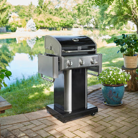 Kenmore grill cast-iron grates deliver even heat and sear