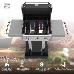 Kenmore grill warming rack keeps food warm during grilling