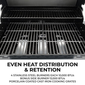 Kenmore 622 square inches cooking area lets you grill for a crowd