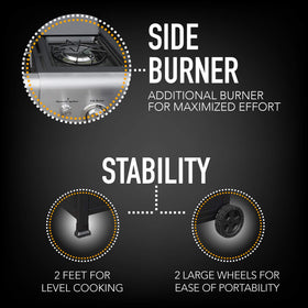 Kenmore electronic ignition ensures quick, reliable starts
