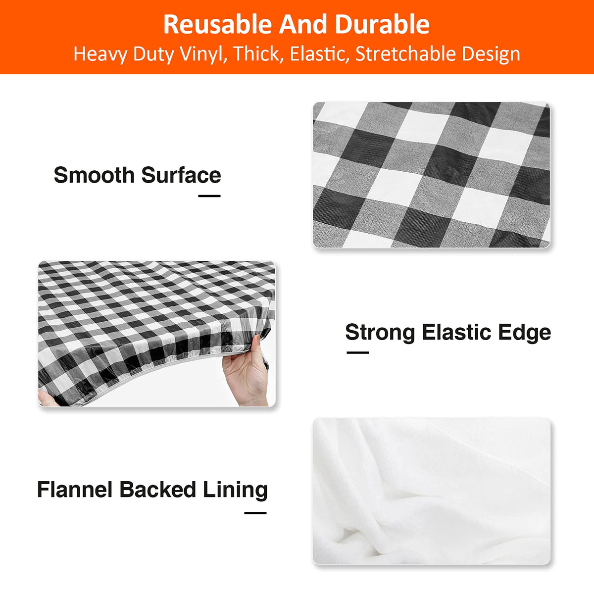 KENOBEE elastic stretch corners keep the cover securely in place