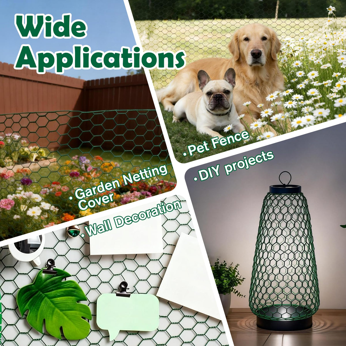 KEOHOLI animal deterrent garden provides reliable wildlife barrier