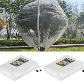 KEOHOLI fruit tree netting cover with zipper protects against insects.