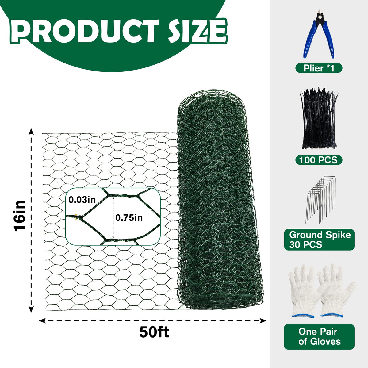 KEOHOLI ground-stakes kit anchors cages to soil for stability