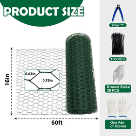 KEOHOLI ground-stakes kit anchors cages to soil for stability