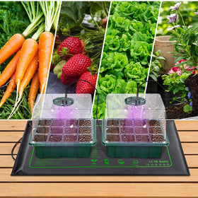 KEOHOLI indoor seed starting station supports herbs, vegetables, and flowers