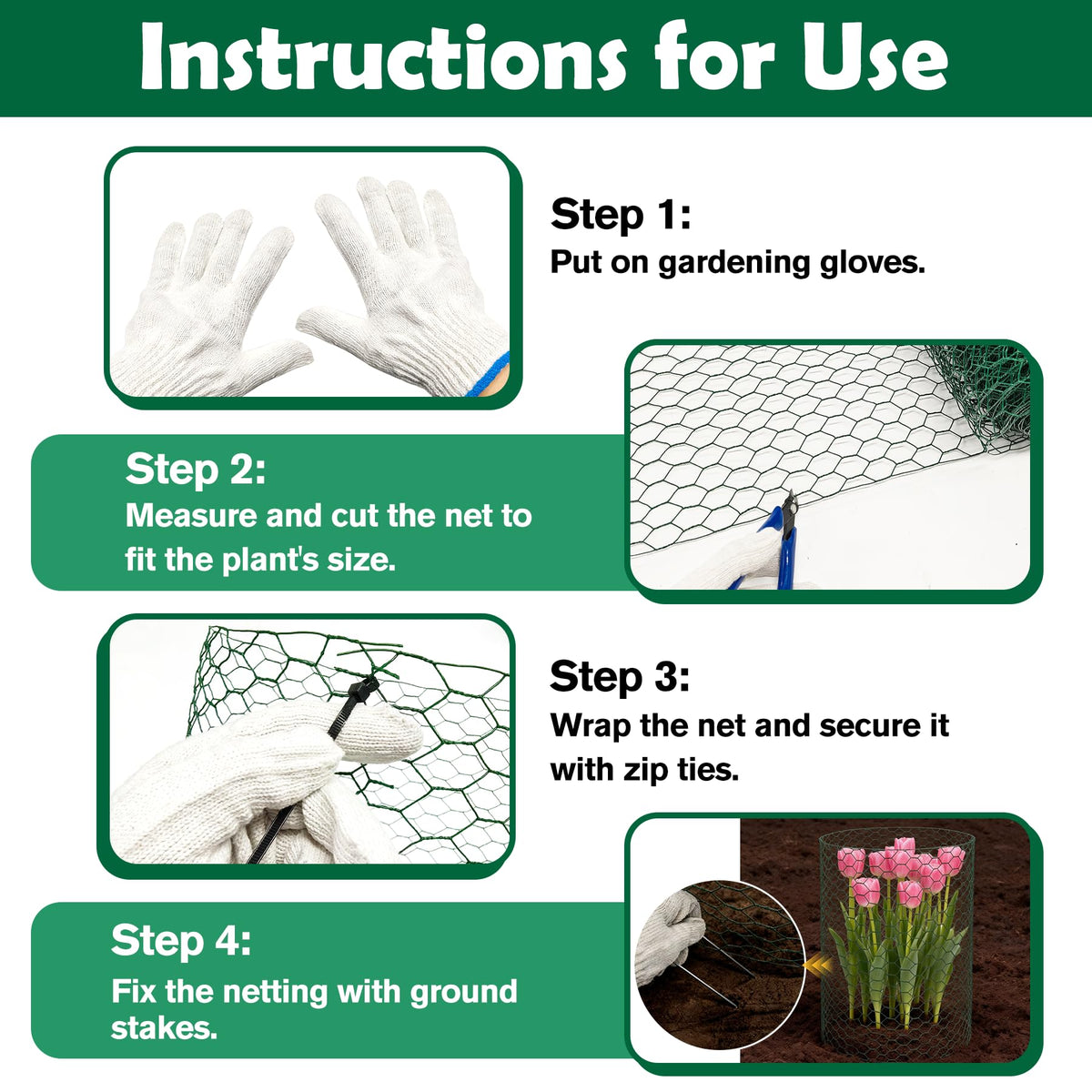 KEOHOLI plant protector setup shows simple tool-assisted assembly