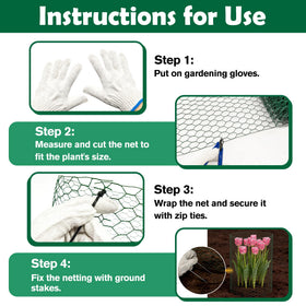 KEOHOLI plant protector setup shows simple tool-assisted assembly