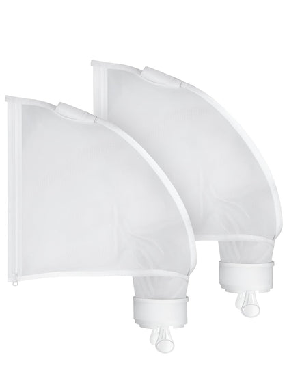 Keptwell Polaris zippered mesh bag for easy debris filtration and pool maintenance.