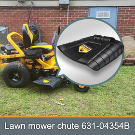 Easy install 631-04354C deflector enables quick replacement during maintenance