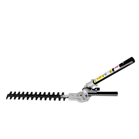 Kerlista straight shaft hedge trimmer attachment ready to connect to compatible powerheads.