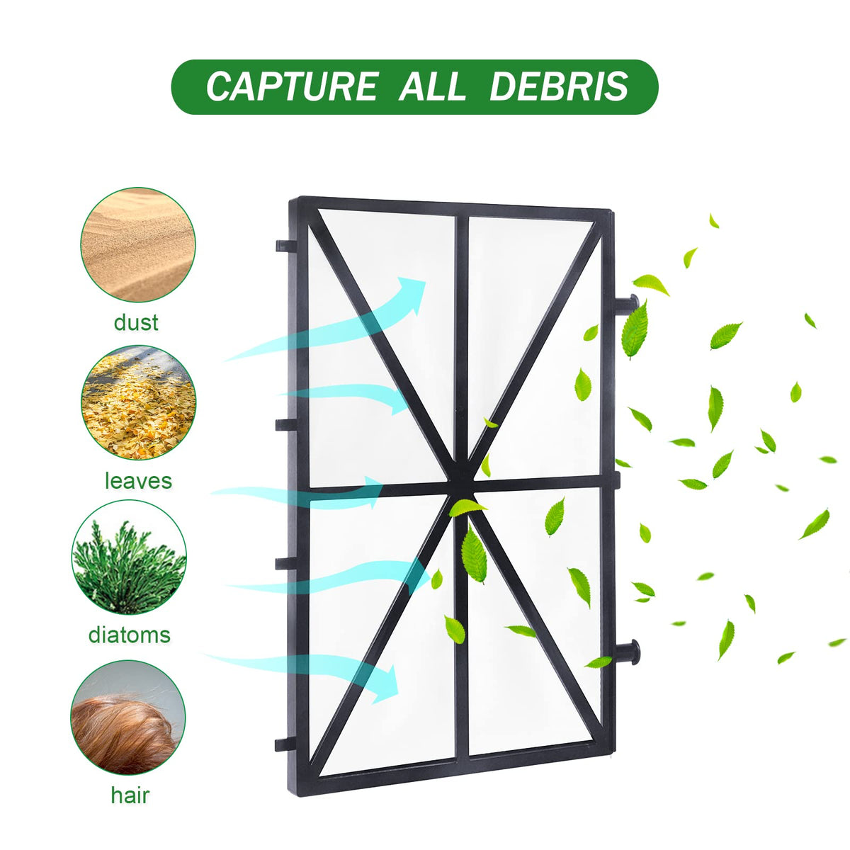 Kerneed ABS frame provides durable support for ongoing pool cleaning tasks.