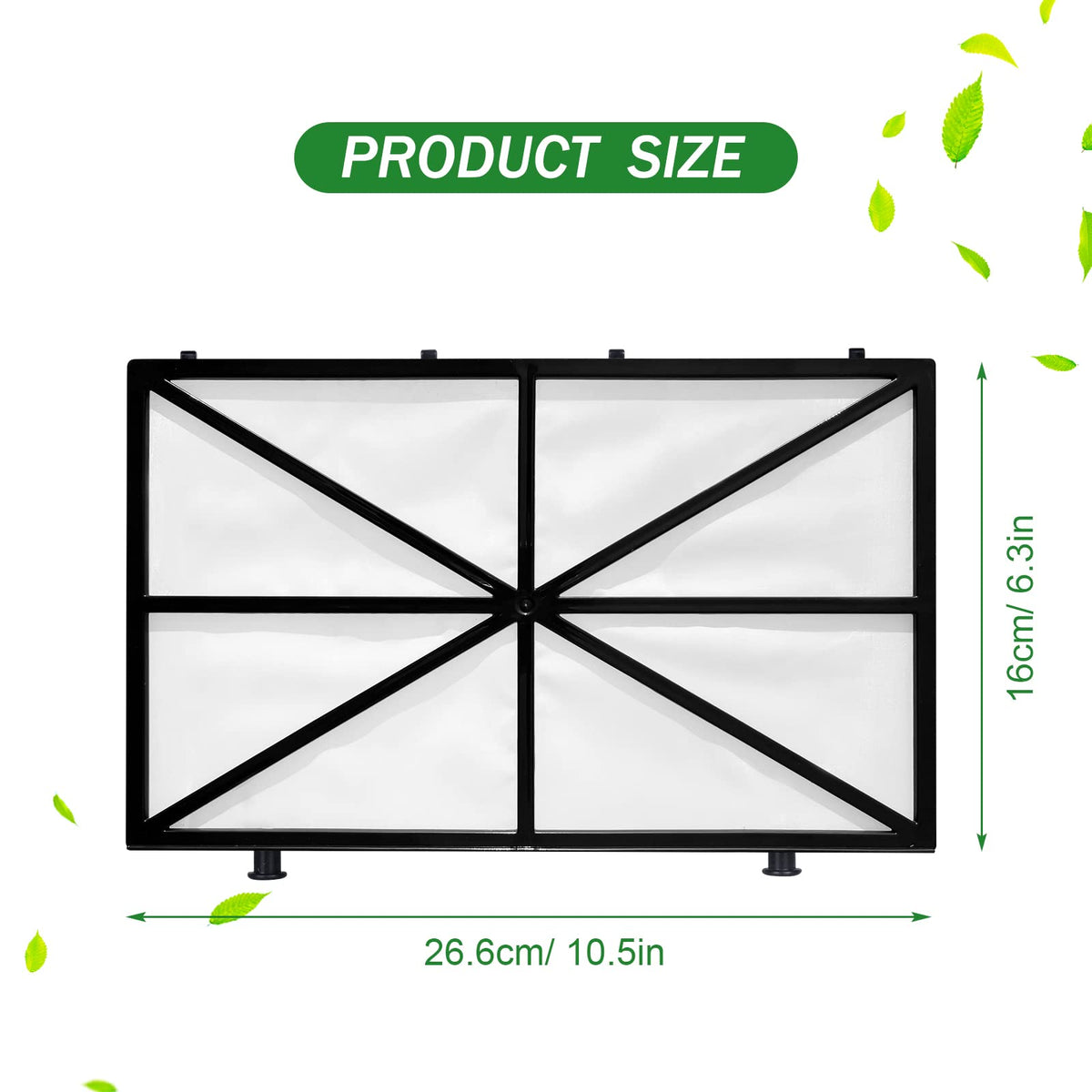 Kerneed filter cartridge easy-clean design enables simple rinsing and reuse.