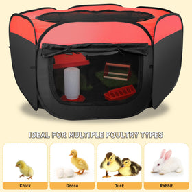 Kerty Upgrade Chick Starter Kit bottom pad provides a cushioned base for comfort.
