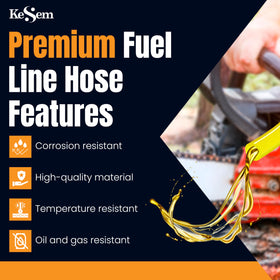 KESEM chainsaw and leaf blower fuel line ready for quick installation.