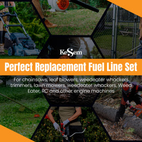 KESEM 2-stroke engine compatible hose set for maintenance.
