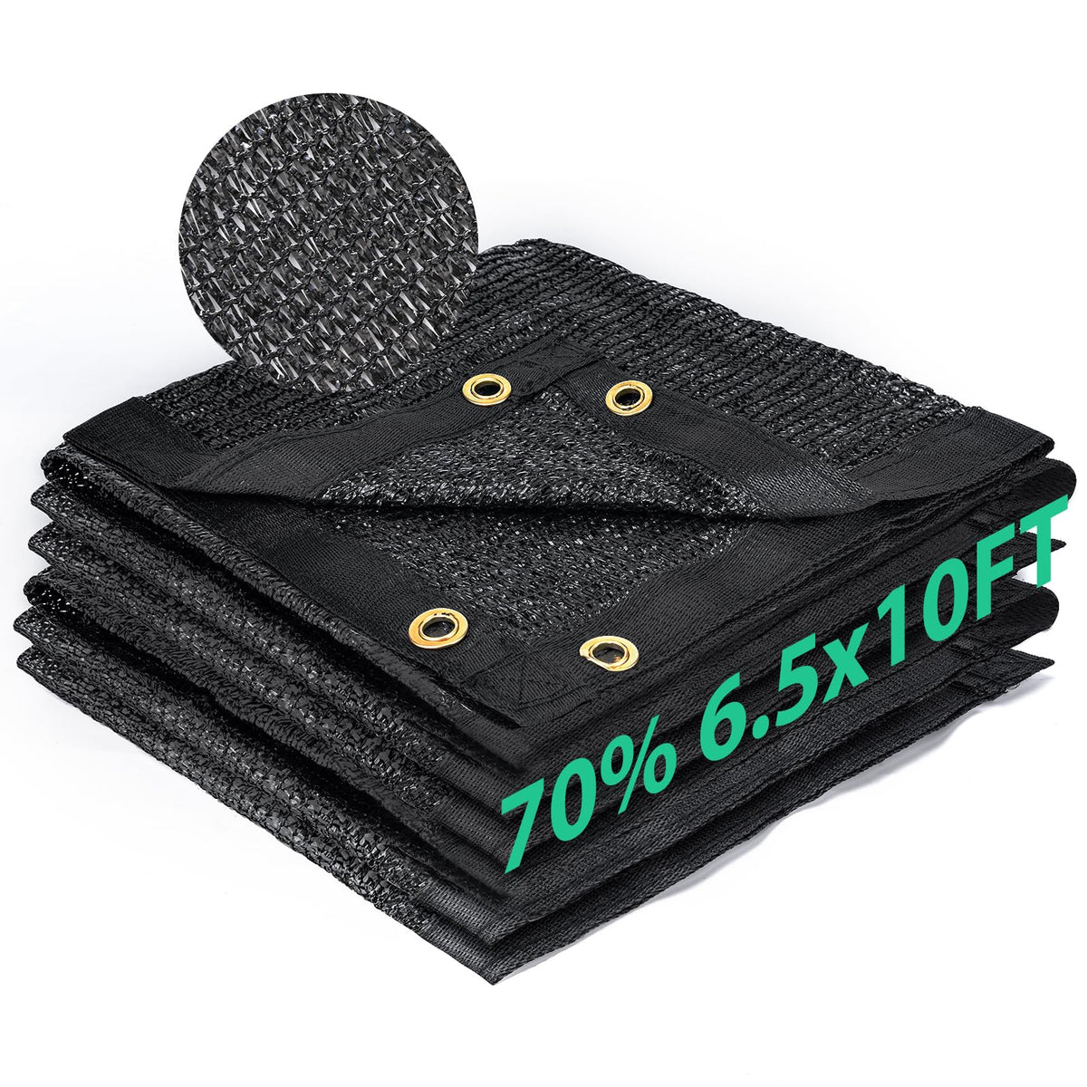 Kesfitt 70-percent shade cloth over garden, cooler shade for plants and seating.