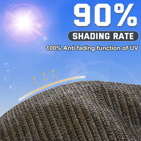 Kesfitt easy hanging shade for fast setup on patios and porches