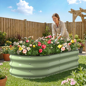 Kesfitt ground placement-only design suitable for outdoor garden setups.
